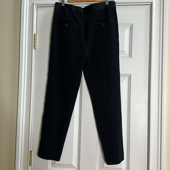 Rag & Bone Black Tuxedo Style Ankle Trouser Pants Sz4 - Picture 6 of 13